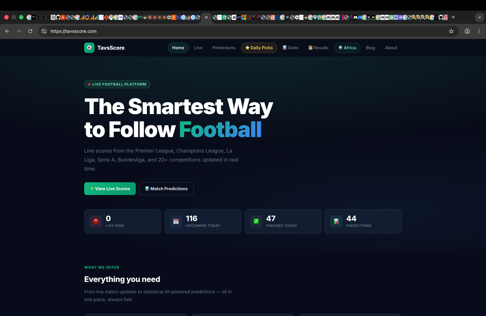 TAVSSCORE